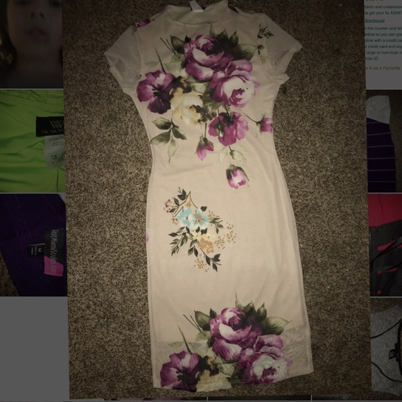 Fashion Magazine Dresses & Skirts - Fashion Magazine Floral Dress